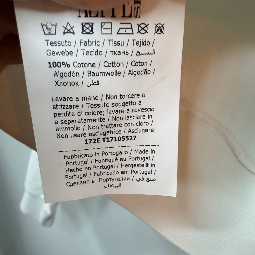 White Moschino Couture Cropped Sweater – Size 10 - Picture 7 of 12